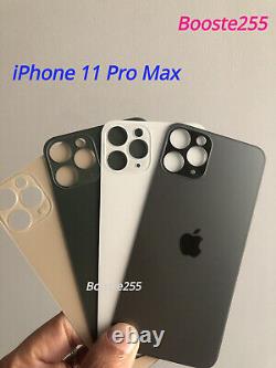 Vitre Arrière Pour iPhone 11 Pro 11 Pro Max 12 Pro 13 Pro 13 Mini Avec LOGO