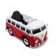 Voiture Électrique Enfants Vw Bulli T1 12v Batterie Led Son Télécommande Rétro