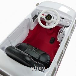 Voiture Électrique Enfants VW Bulli T1 12V Batterie LED Son Télécommande Rétro