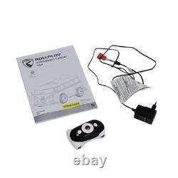 Voiture Électrique Enfants VW Bulli T1 12V Batterie LED Son Télécommande Rétro
