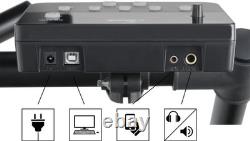XDrum Kit Batterie Electronique Mesh Head Cymbales Choke Kick Pad Set Tabouret