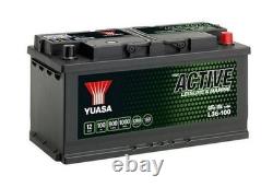 YUASA L36-100 LEISURE Batterie de Démarrage 12V 100Ah 900A EN pour OPEL ANTARA