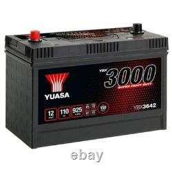 YUASA YBX3642 Batterie de Démarrage 12V 110Ah 925A EN pour KUBOTA Series-M