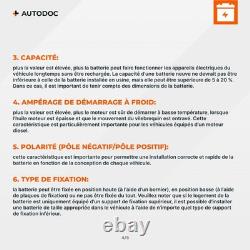 YUASA YBX3642 Batterie de Démarrage 12V 110Ah 925A EN pour KUBOTA Series-M