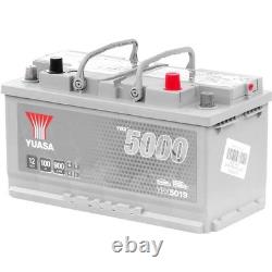 YUASA YBX5019 YBX5000 Batterie de Démarrage SMF 12V 100Ah 900A EN pour VW L 80