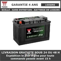 Yuasa L35-100 Batterie Décharge Lente Pour Caravane et Camping Car 12V 100Ah
