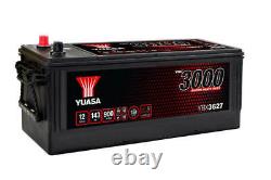 Yuasa YBX3627 627SHD Super Résistant Cargo Batterie 12V 143Ah, Batterie Masters