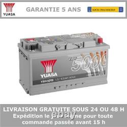 Yuasa YBX5019 Batterie de Démarrage Pour Voiture 12V 100Ah 353 x 175 x 190mm