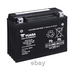 Yuasa YTX24HL-BS AGM Batterie 12V 21AH Prêt pour le Montage HVT-06 12 24HL